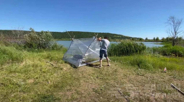 Как сделать баньку по-русски в походных условиях